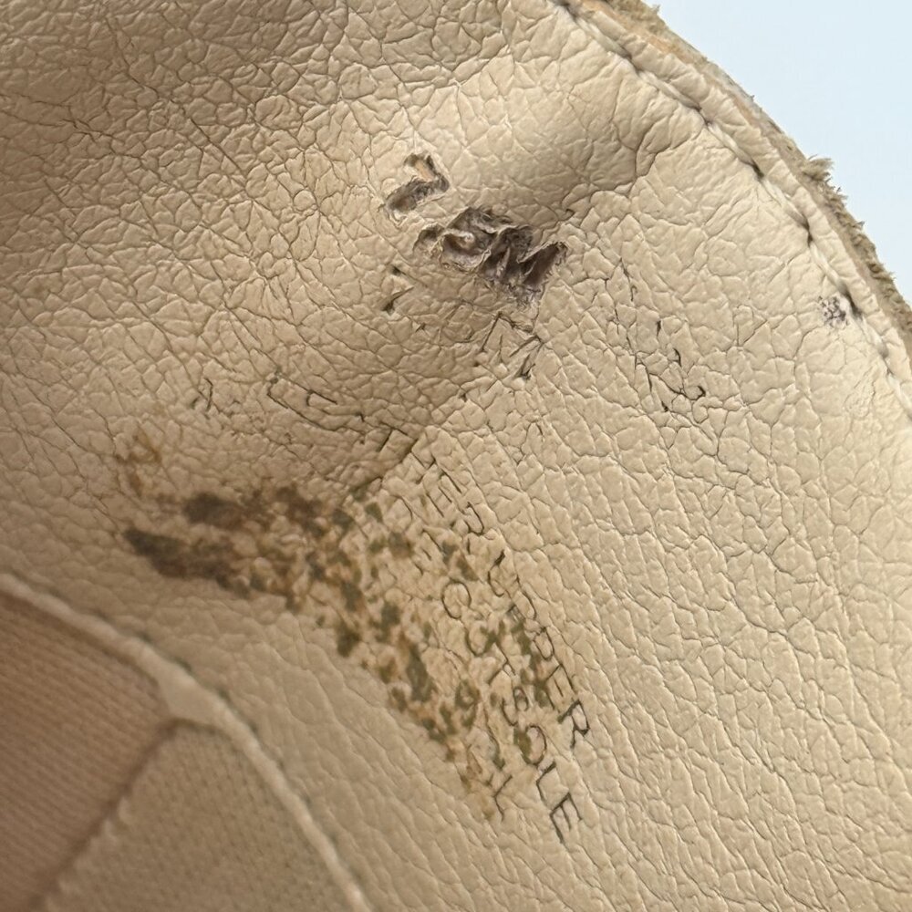 Matisse Kelly Platform Mule Loafer in Oat Leather sz 7.5 - Picture 9 of 12